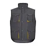 VL NERGAL Padded vest, two-tone, multi-pocket (120g/m²), in polyester (100%)