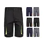VL HEMERA Two-tone, multi-pocket stretch Bermuda shorts (240g/m²), in cotton (46%), EME (38%) and polyester (16%)