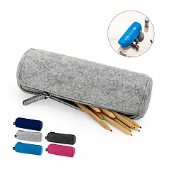 Multi-purpose case made of recycled felt (100% rPET)