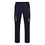 VL FIDES Two-tone, multi-pocket stretch trousers (240g/m²), in cotton (46%), EME (38%) and polyester (16%)
