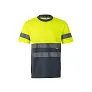 VL BRAHMA LARGE Two-tone bird-eye technical T-shirt (140g/m²), in polyester (100%)