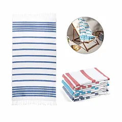 Ručnik za plažu od pamuka (70% recikliran) i poliestera (30% recikliran) (180 g/m²)