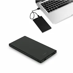 Tanka prijenosna baterija od nehrđajućeg čelika, 5.000 mAh