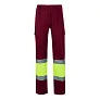 VL POSEIDON LARGE Two-tone multi-pocket twill trousers (210g/m²), in cotton (20%) and polyester (80%)