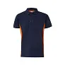 VL SUPAY Two-tone piqué polo shirt (180g/m²), short sleeve, in cotton (60%) and polyester (40%)