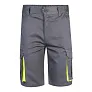 VL HEMERA Two-tone, multi-pocket stretch Bermuda shorts (240g/m²), in cotton (46%), EME (38%) and polyester (16%)