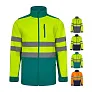 VL HESTIA Two-tone soft shell jacket (280g/m²), in polyester (96%) and elastane (4%)