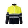 VL EROS LARGE Two-tone fleece jacket (280g/m²), in polyester (100%)
