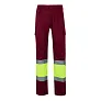 VL POSEIDON Two-tone multi-pocket twill trousers (210g/m²), in cotton (20%) and polyester (80%)