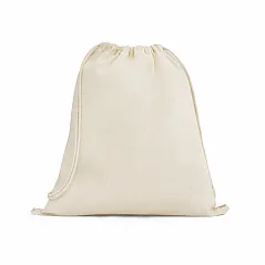 100% cotton drawstring bag (140 g/m²)