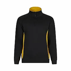 Two-tone terry sweatshirt (260g/m²), in polyester (65%) and cotton (35%)