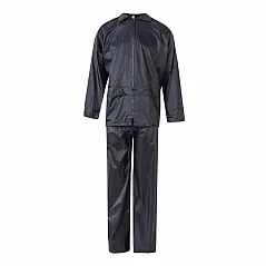 Rain suit (225g/m²), two-piece in polyester (100%) with PVC coating