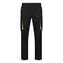 VL FIDES Two-tone, multi-pocket stretch trousers (240g/m²), in cotton (46%), EME (38%) and polyester (16%)