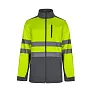 VL HESTIA LARGE Dvobojna soft shell jakna (280g/m²), s podstavom od flisa i TPU membranom, od poliestera (96%) i elastina (4%)