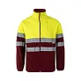 VL EROS Two-tone fleece jacket (280g/m²), in polyester (100%)