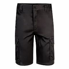 Multi-pocket stretch Bermuda shorts (240g/m²), in cotton (46%), EME (38%) and polyester (16%)
