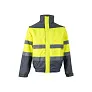 VL JUPITER Two-tone padded jacket (180g/m²) in polyester (100%), with PU coating