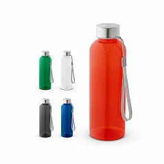 100% rPET boca sa sjajnom prozirnom završnom obradom od 600 ml