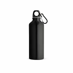 Recycled aluminium bottle with carabiner 530 mL