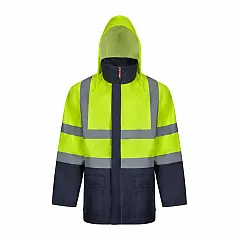 Two-tone 4-in-1 parka (180g/m²), in polyester (100%) with PU coating