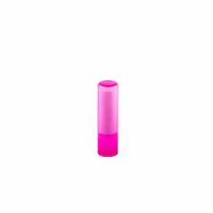 Vegan lip balm, in recycled ABS (100% rABS) and PP, with vanilla flavouring
