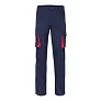 VL FIDES Two-tone, multi-pocket stretch trousers (240g/m²), in cotton (46%), EME (38%) and polyester (16%)