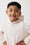 Iqoniq Yengo kids recycled cotton hoodie with sidepockets - iqoniq