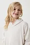 Iqoniq Yengo kids recycled cotton hoodie with sidepockets - iqoniq