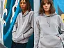  Iqoniq Trivor recycled polyester microfleece hoodie, storm grey - iqoniq