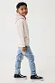 Iqoniq Yengo kids recycled cotton hoodie with sidepockets - iqoniq