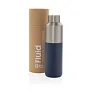 Fluid boca od RCS certificiranog recikliranog čelika, 600 ml - XD Collection