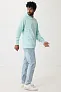 Iqoniq Yengo unisex hoodie od recikliranog pamuka s bočnim džepovima, 280 g/m² - iqoniq