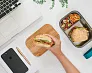 Black+Blum Stainless Steel Sandwich Box Large - Black & Blum