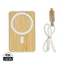 Zen RCS rplastic 5000 mah 5W magnetic bamboo powerbank - XD Collection