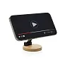 Magmount stalak za mobitel od RCS reciklirane plastike i bambusa - XD Collection