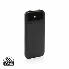 prijenosna baterija od 10.000 mAh s inegriranim kabelima od RCS rplastike - XD Collection