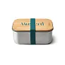 Black+Blum Stainless Steel Sandwich Box Large - Black & Blum