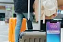 Globetrack RCSrPolyester luggage tag with worldwide locating - XD Collection