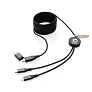Terra 4u1 kabel za punjenje 3m od RCS reciklirane plastike - XD Xclusive