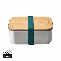 Stainless Steel Sandwich Box Large - Black & Blum