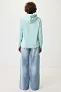 Iqoniq Yengo recycled cotton hoodie with sidepockets - iqoniq