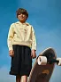 Iqoniq Yengo kids recycled cotton hoodie with sidepockets - iqoniq