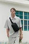Urban Sling vodootporna proširiva torba preko tijela - XD Design