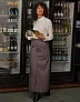  Berlin Long Bistro Apron with Vent and Pocket - SG Accessories - BISTRO (Ex JASSZ Bistro)