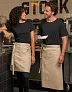  BRUSSELS Short Bistro Apron with Pocket - SG Accessories - BISTRO (Ex JASSZ Bistro)