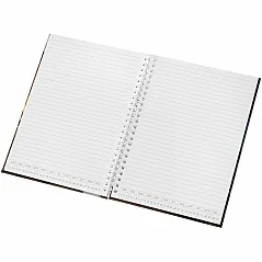 A5 hard cover undated diary