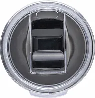 Stainless steel double-walled drinking mug 590 ml 
