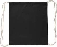 Oeko-Tex cotton (140 gsm) drawstring backpack
