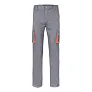 VL FIDES Two-tone, multi-pocket stretch trousers (240g/m²), in cotton (46%), EME (38%) and polyester (16%)