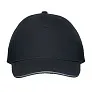 LUZCAP 5 panel LED cotton cap 220gr/m²